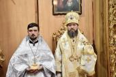 У першу після П'ятидесятниці Неділю митрополит Никодим звершив Божественну літургію у кафедральному соборі Преображення Господнього