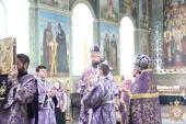 Митрополича літургія Напередосвячених Дарів у Свято-Успенському архієрейському соборі м. Житомира!