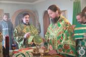 Митрополит Никодим звершив Божественну літургію в храмі на честь ікони Божої Матері "Живоносне Джерело" що в селі Іванівка!