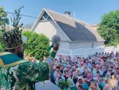 В День святого Духа митрополит Никодим очолив Божественну літургію у Свято-Троїцькому кафедральному соборі м. Новоград-Волинський!