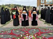 Кип'яче. Престольне свято жіночої обителі на честь ікони Божої Матері «Афонська»