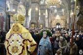 Торжество Православ'я. Божественна літургія у Спасо-Преображенському кафедральному соборі міста Житомира.
