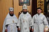У Неділю 7-му після Пасхи митрополит Никодим очолив Божественну літургію у кафедральному соборі.