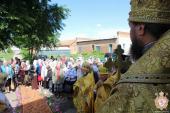 В день перенесення мощей святителя Миколая чудотворця митрополит Никодим очолив літургію у Свято-Миколаївському храмі с. Червоне!