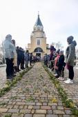 Красносілка. Архієрейське богослужіння та відкриття меморіальної дошки воїна-Героя на місцевій алеї Слави