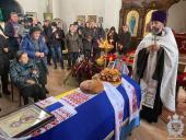 Священослужителі Житомирської єпархії звершили чин відспівування загиблого курсанта Дмитра Студінського.
