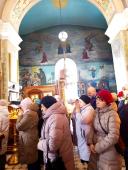 «Днесь спасения нашего главизна…»:  у Свято-Миколаївському соборі м. Бердичева молитовно зустріли свято Благовіщення