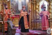 Спасо-Преображенський кафедральний собор. Розпочались урочистості з нагоди пам'яті перенесення чесної глави святої преподобномучениці Анастасії Римлянині з Волині до Житомира!