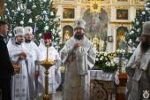 У день Собору Пресвятої Богородиці митрополит Никодим звершив Божественну літургію у Свято-Троїцькому кафедральному соборі м.Новоград-Волинський!