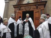 Різдво Твоє, Христе Боже наш, осяяло світ: святкова Літургія у Свято-Миколаївському соборі м. Бердичева!