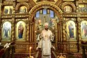 Різдво Христове. Архієрейське богослужіння у Спасо-Преображенському кафедральному соборі.