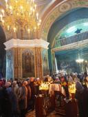 У день Різдва Христового: святкове богослужіння у Свято-Миколаївському соборі м. Бердичева
