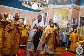 Митрополит Никодим з архіпастирським візитом відвідав Свято-Петропавлівський храм с. Барашівка.