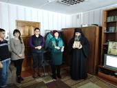 Зустріч священика з вихованцями школи-інтернату напередодні Дня Святого Миколая