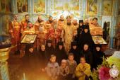 Вільха. Божественна літургія у Спасо-Покровському жіночому монастирі!