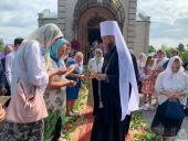 Митрополит Никодим із архіпастирським візитом відвідав Спасо-Преображенський храм міста Новоград-Волинський. 