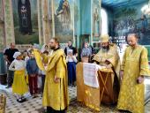 Благочинний Бердичівського округу архімандрит Варфоломій (Бойков) молитовно відзначив День Ангела