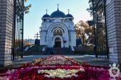 В день пам'яті преподобного Сергія Радонежського митрополит Никодим очолив Престольне святкування в Новогуйвинську.