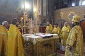 Дияконська хіротонія у кафедральному соборі під час недільного богослужіння!