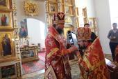 Архіпастир очолив Божественну літургію у Свято-Георгіївському храмі смт.Черняхів!