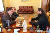 Митрополит Никодим провів зустріч із Начальником Головного управління національної поліції в Житомирській області!