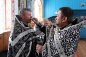 До таїнства Єлеосвячування приступили священики Андрушівського благочиння!